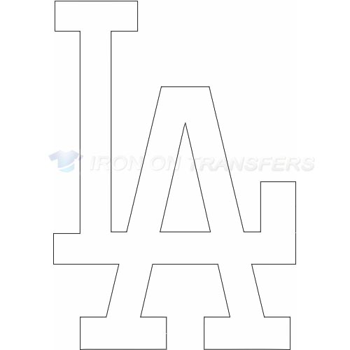 Los Angeles Dodgers Iron-on Stickers (Heat Transfers)NO.1678